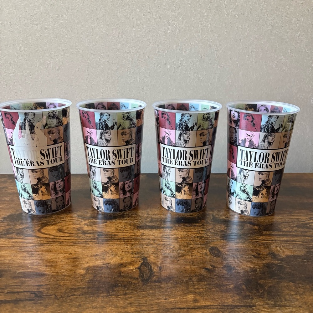 Taylor Swift The Eras Tour Colorful Drinkware Set of 4